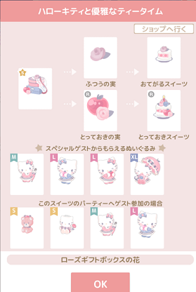 ハローキティと優雅なティータイム - ハロースイートデイズ攻略＠編集